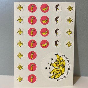 Vintage CTP Scratch ‘N Sniff Banana Stickers